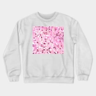 Pink Mosaic Crewneck Sweatshirt